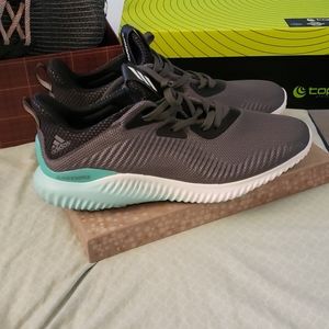 Adidas Alphabounce 1 Granite/White-Green New